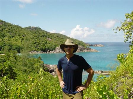 Me in the Seychelles