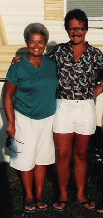 Mom & me - 1984 PCB, FL