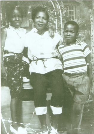 ME,MY SISTER(LOUISE) & MY MOM 1953