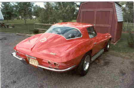 Another view (3) Red '67 Coupe