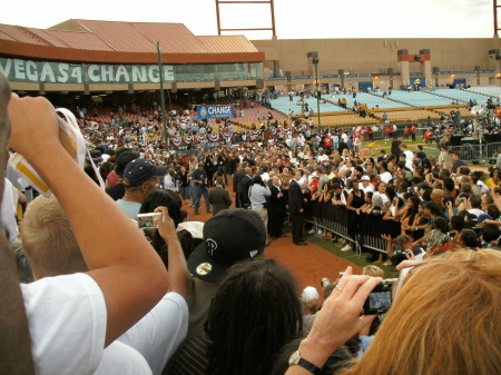 Barack Obama in the Vegas House