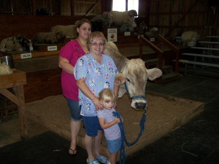 Aubrey, Nanaw and Aubreys' aunt Crystal