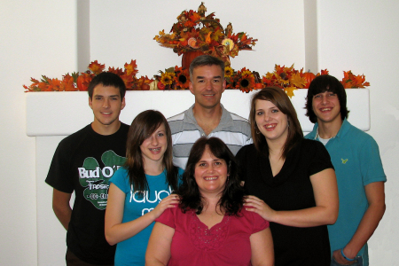 My lovely family - Thanksgiving 2008