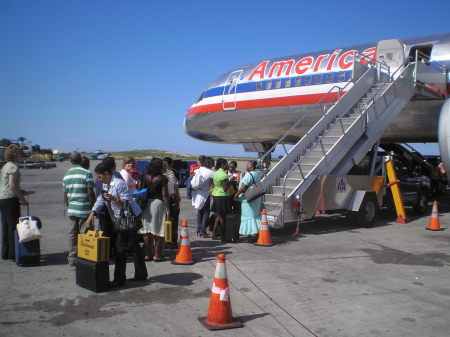 Return flight: Haiti to Fr. Lauderdale, FL ...