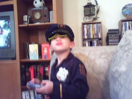 gabriel as a cop