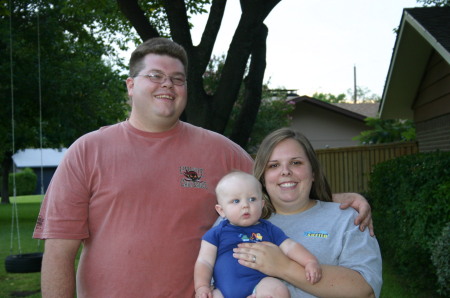 My oldest daughter, Breanne, hubby and son