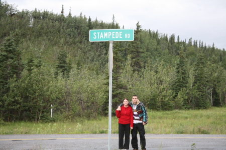 Janet and Donny at Stampede Rd.