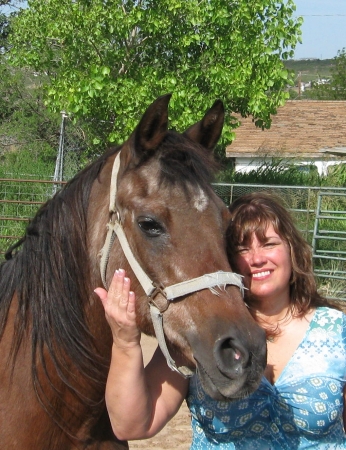 Me and Malinka July 2008
