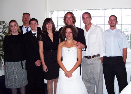 Family at nephew William's wedding.