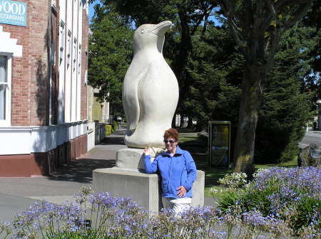 Judi and friend in New Zealand 2007