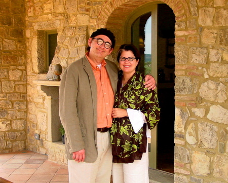 Linda and Mark In Tuscany