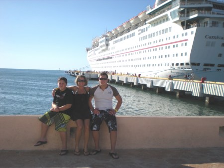 Me & My boys - Cruise December 2008