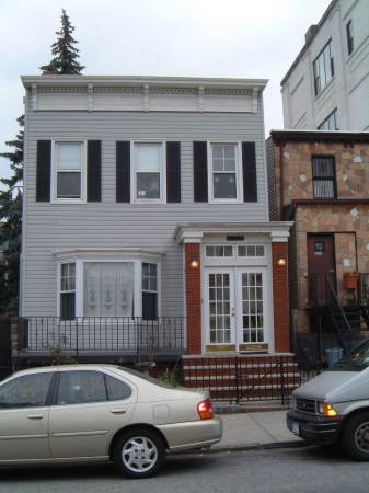 Our little house in Brooklyn.