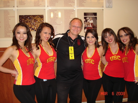 Me and some of the USC Dance team in 2008