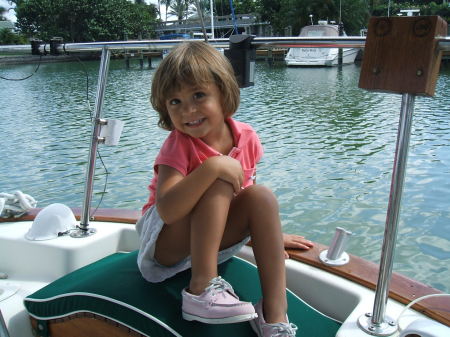 Hannah sailing