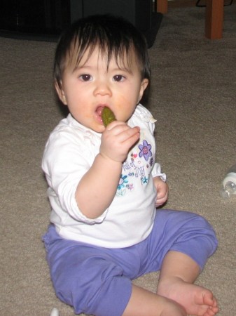 Tayla loves Pickles....