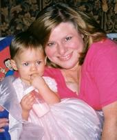 Me and Dara on her 1st birthday July 2008