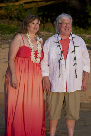 Our Hawaiin Wedding 6-8-09