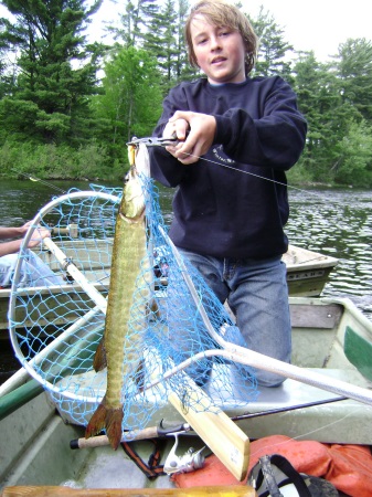 Laken my oldest and a Muskie