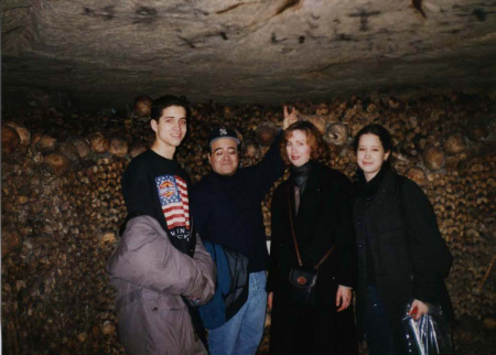 Amador's in Paris Catacombs