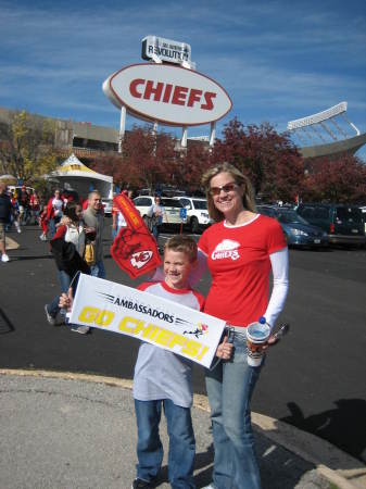 me and jake at a KC Chiefs game...