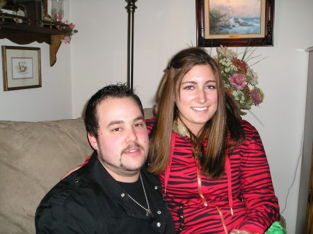 My son Mike and his girlfriend Jessica