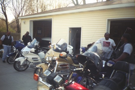 my club members and our bikes