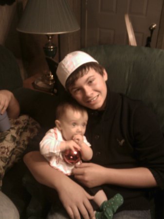 Ryan with my great niece