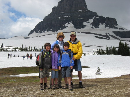 Me and the family at Glacier Natl Park