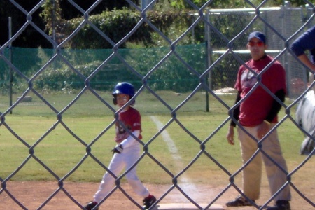 Andrew - center field/University Little League