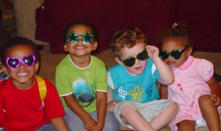 Isaiah, Brandon, Colton and Meliah