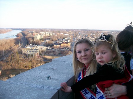 View from the top of the Capitol Dome