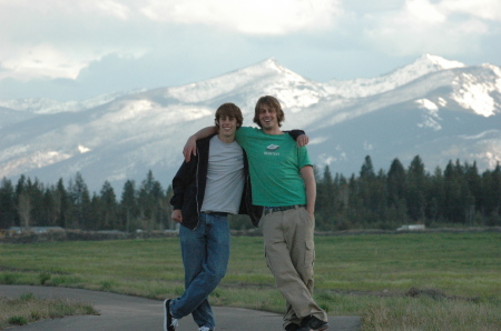 Lucas (left) Benj (right) Montana