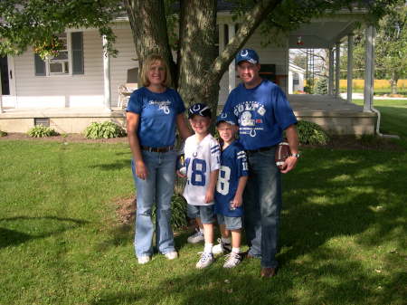 going to colts game