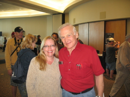 With Astronaut Buzz Aldrin, November, 2008