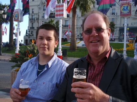 Casino Monte-Carlo, Monaco with David