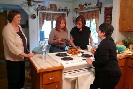 Girls in the kitchen