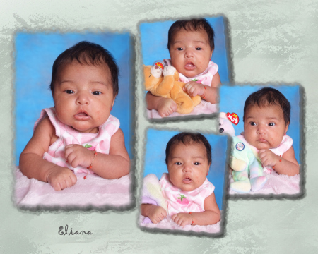 ELIANA MY GRANDBABY 2 MONTHS OLD