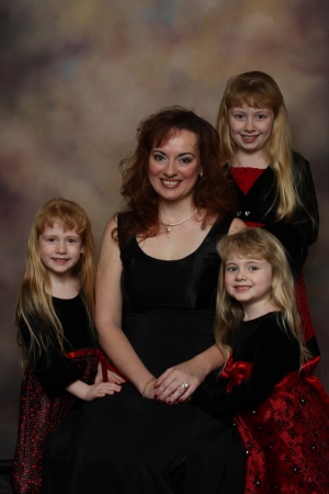 Mom and the girls - 02-21-09