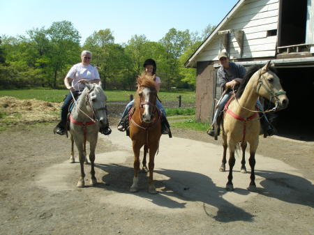 Meme & Denise Horseback Riding
