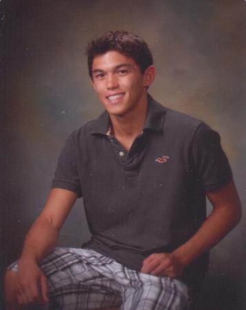 My son's senior pic