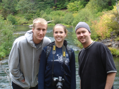 Chris, Andy and Emmaleen,Oregon 2008