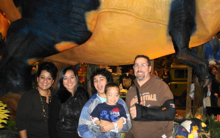 The Fam at T-Rex