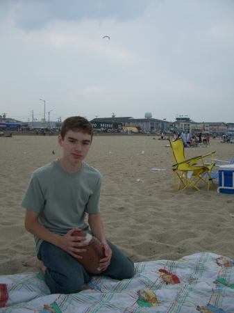 Liam at Beach