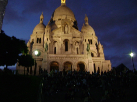 Paris-Sacre Caeur de Monmatre   Sept. 2008