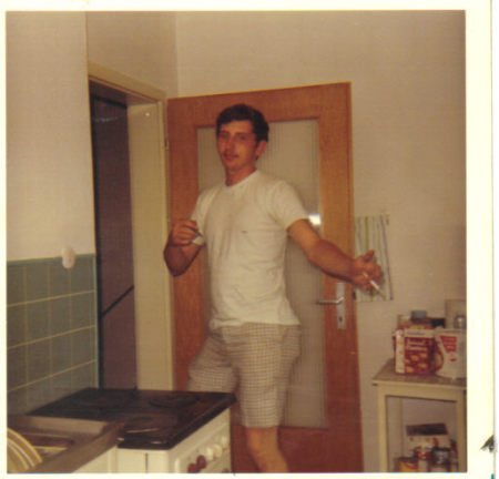 Steve in our kitchen