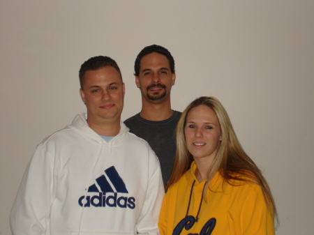 Justin, Erick, and Arianne; October 2008