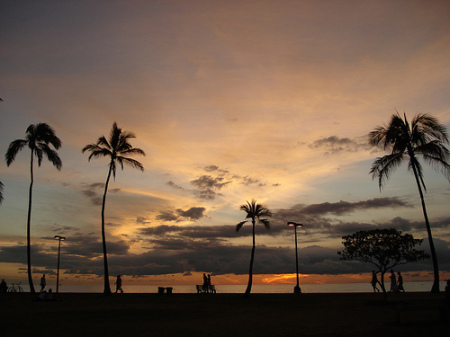 2010 Ala Moana Summer Sunset