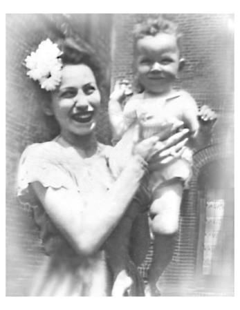 mom and me - 1944