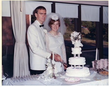 Oh so young - but still married 43 years later